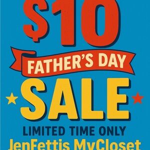 Father's Day Sale • EVERYTHING $10 • All Men’s Items $10